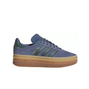EUC adidas Blue and Green gazelle women’s 7.5